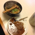 平良久亭 - ラーメン、カレーセット
