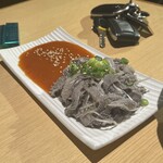 ホルモン焼肉 キラク - センマイ刺し