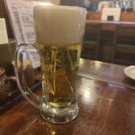 炭焼処こてつ - 生ビール