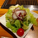 肉のひぐち直営焼肉 安福 - 安福特製サラダ