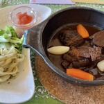 レストランテ 風 - アルガロマネ(ビーフシチュー)