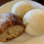 レストランテ 風 - パンは2種類