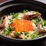 三文魚鮭魚籽的絕品砂鍋飯
