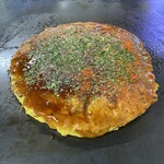 Okonomiyaki Bumpuku - かつお節と青のり