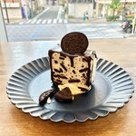 en cafe - クッキー&クリームチーズケーキ¥950