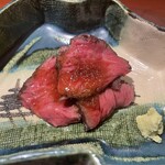 馳走 啐啄一十  - 高森和牛（３１ヶ月）ラム芯に近いところのローストビーフ