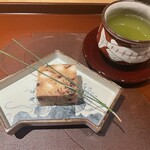 馳走 啐啄一十  - デザート、牛皮と小豆の和タルト