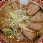 いせのじょう - 白菜辛口ラーメン６００円＋たまごとじ５０円＋チャーシュー２００円