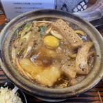 めん処すずき - グツグツ！ほとんど生だった卵が半熟に！