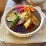 森のレストラン すっぴん - 日替わりカレー（1400円）