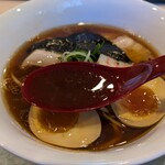 らぁ麺花萌葱 - スープ