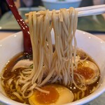 らぁ麺花萌葱 - 麺リフト