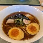 らぁ麺花萌葱 - 醤油らぁ麺980円      味玉120円