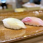 Sushi Rekireki - あおりいか・すずき