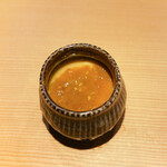 東麻布 天本 - このわた茶碗蒸し