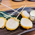 さかなや道場 - ホタテのレアカツ