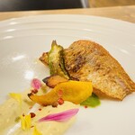 トラットリアイルポッツォ - 本日の魚のソテー ～その日のソースで～