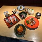 Ajisai - 寿司割烹９０００円コース