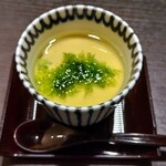 伊勢海老　海鮮蒸し料理　華月 - 茶碗蒸し