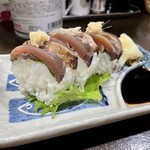 Tachinomi Tooru - カツオのづけの棒寿司