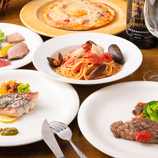 Enjoy carefully selected dishes ♪ We offer courses that are perfect for various banquets!