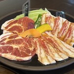 Yakiniku Chuubou Wakimoto - ■黒豚タレセット¥2,480