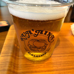 クアアイナ さいたま新都心店 - ノンアルビールで乾杯