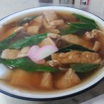 吉田食堂 - “たぬきそば（あげ）”の大盛
