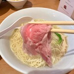 中華飯店 キンサン - 芳醇のどだし塩麺 チャーシュー