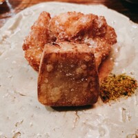 お料理 うち山 - ふぐと里芋の唐揚げ