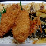 Hotto Motto - カキフライのり弁当(540円税込)