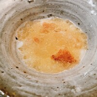 お料理 うち山 - 聖護院蕪と鰹だしのジュレとホタテ
