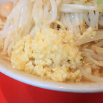 ラーメン二郎 - ニンニク少し