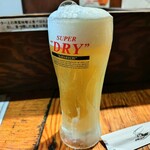 225012243 - 牛タンセットAの  生ビール