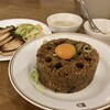 京華亭 - たまり炒飯（卵トッピング）＆京華風焼き豆腐