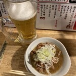 立呑みもつ焼処　柏二丁目酒場 - 煮込みセット