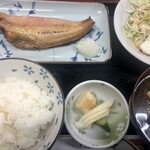 Takinogawa - ホッケ開き定食　¥750-（税込）
