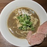 麺屋 ねむ瑠 - 濃厚烏賊煮干中華そば（醤油）