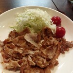 氣楽商店 - しょうが焼き定食