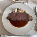 ジ・オークラ・トーキョー - 披露宴のローストビーフ