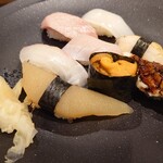 Dokonjousushi - 上にぎり盛合せ2280円