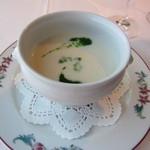 ミクニ ヨコハマ - かぶのポタージュ。