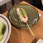 炭火やきとり灼的 - ささみ梅