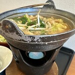 まんぷく亭 - もつ鍋定食(\1,100)