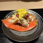 天ぷら たなか - 柿の白和え