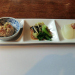 中吉 - 料理写真:Cランチ(2100円)_小鉢_2013-11-03