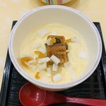 紋屋 - 料理写真:鰻とさつまいもの茶碗蒸し