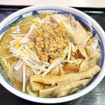 らーめん 匠亭 - 特盛　坦々麺　もしかしたら特盛坦々風味噌ラーメンと思って食べた方が美味しく感じるかと思います！　byまみこまみこ