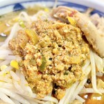 らーめん 匠亭 - 肉味噌　これで坦々という名になっているんだと思います　byまみこまみこ