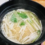 お食事処 大原 - 味噌汁